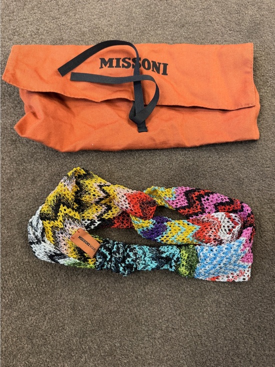 Missoni Twisted Lurex Headband main image 3